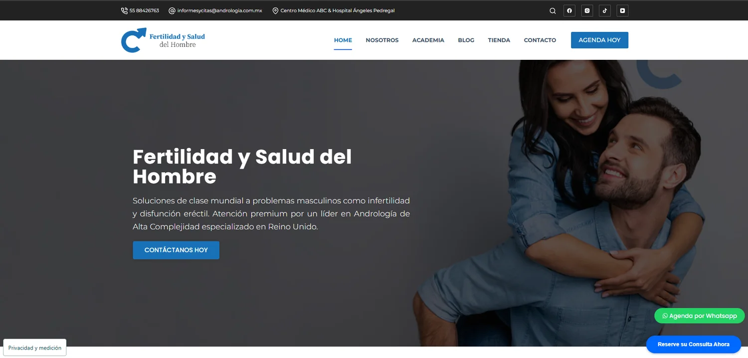 Proyecto Fertilidad y Salud del Hombre